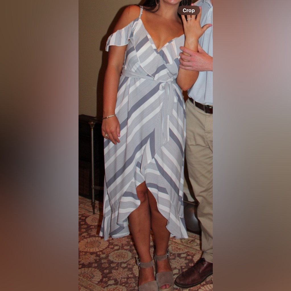 Veronica M Mandy Wrap Dress